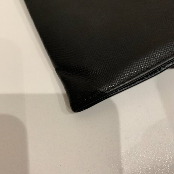 Prada Black Trifold Wallet sku#84810 (Gently used) - Picture 5 of 11